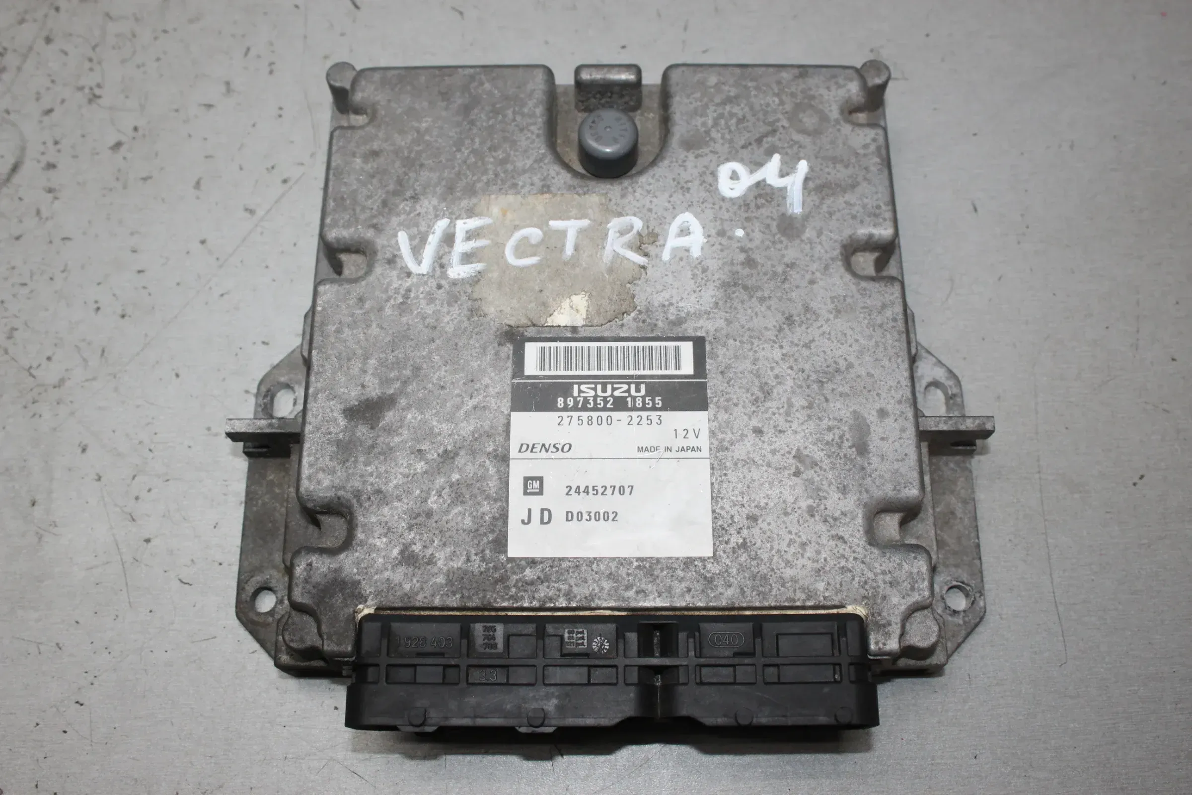 Entheiratet! Motorsteuergerät 24452707, 275800-2253 Opel Vectra C 3.0 V6 CDTi - Bild 1