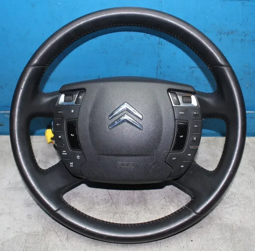 Multifunktion Leder Lenkrad 96829213ZD Modul 96877137ZD Citroen C5 III RW Bj.12 - Bild 1