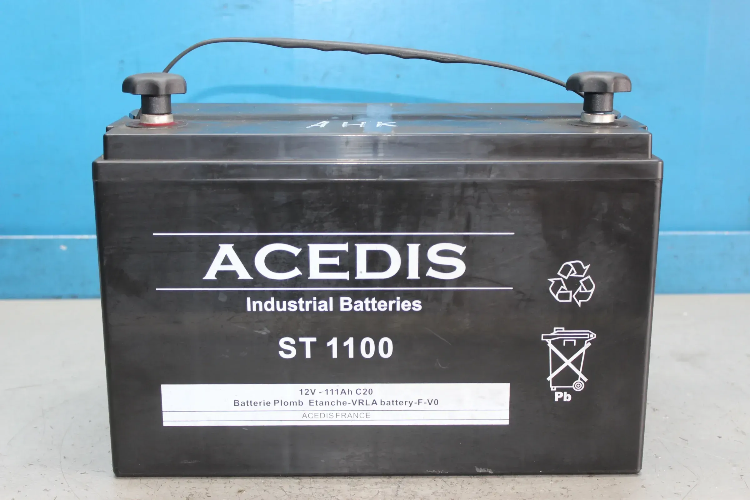 Batterie Acedis ST110, 12V, 111 Ah Solarbatterie Wohnmobil Solar ca.33x17x22 cm - Bild 1