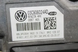 Motorsteuergerät Steuergerät 03C906024AD VW Polo IV 9N3 1.4 BUD 59 kW Bj.07 - Bild 3