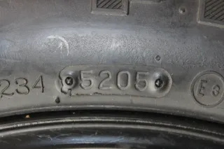 Ersatzrad Reserverad Notrad LK 5x108 4.00BTx16 T125/85 R16 Volvo V50 Bj.06 - Bild 10