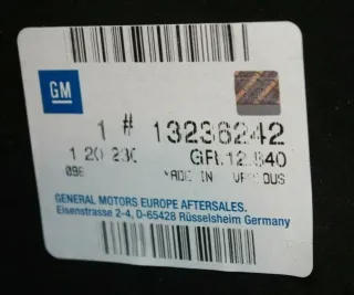 13236242 Original GM A-Säule vorne links oben unten Rahmen Wand Opel Corsa D - Bild 2
