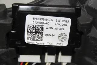 VW Golf 8 VIII Leder Lenkrad 5H0419093, 5H0959542N ohne Anbauteile - Bild 2