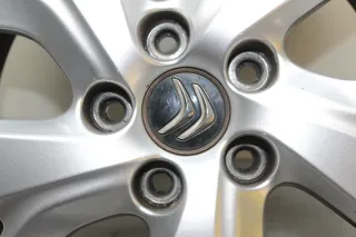 1x Alufelge 6,5Jx16 ET47 LK 5x108 Felge 9677089777 Citroen C4 Picasso II Bj17 (3 - Bild 3