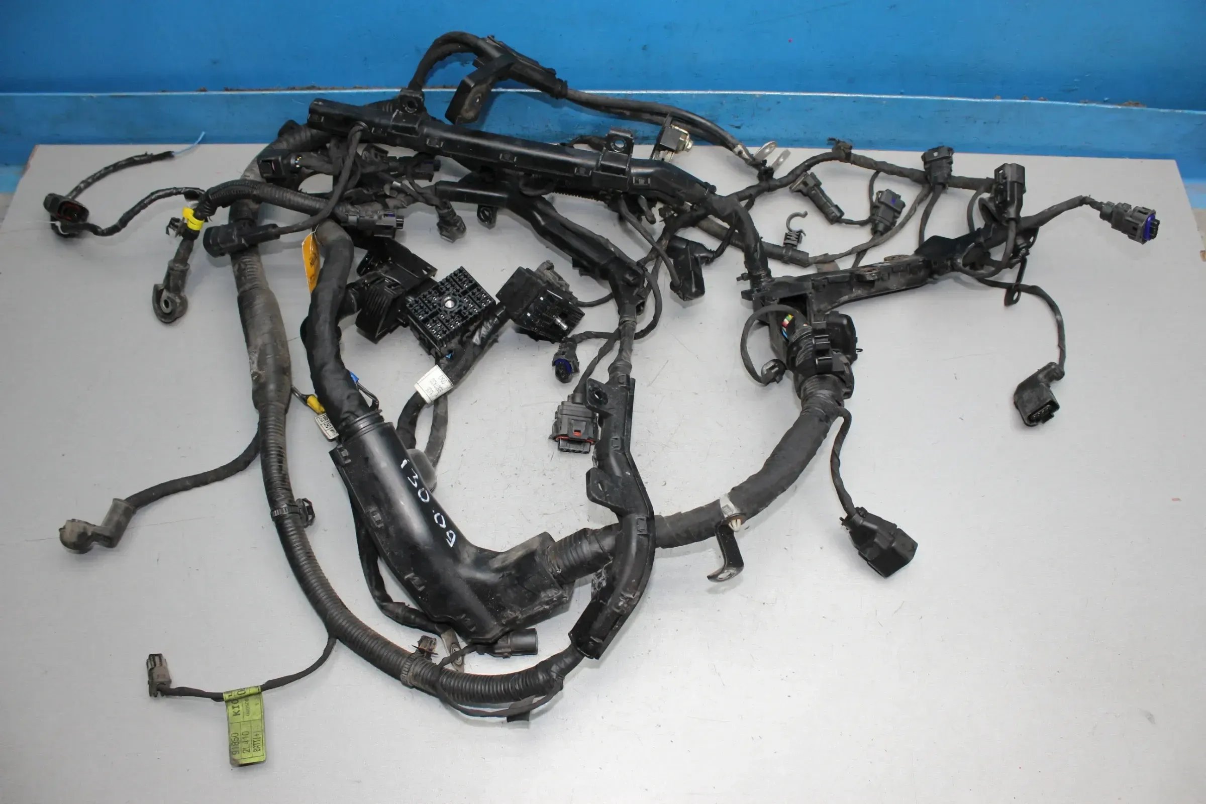 Motorkabelbaum Kabelbaum Leitung Satz 91420-2L050 Hyundai i30 FD 1.6 CRDi Bj.09 - Bild 1