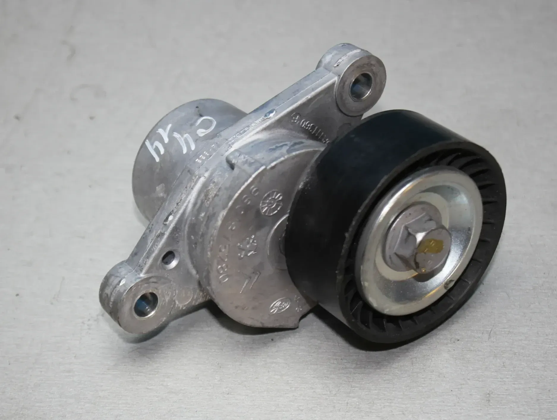Spannrolle Keilrippenriemen 9801875280 Citroen C4 Grand Picasso II 1.6 HDi Bj.14 - Bild 1