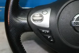 Multifunktion Leder Lenkrad m. Modul 48430-1KC1A 34127620A Nissan Juke F15 Bj.12 - Bild 3