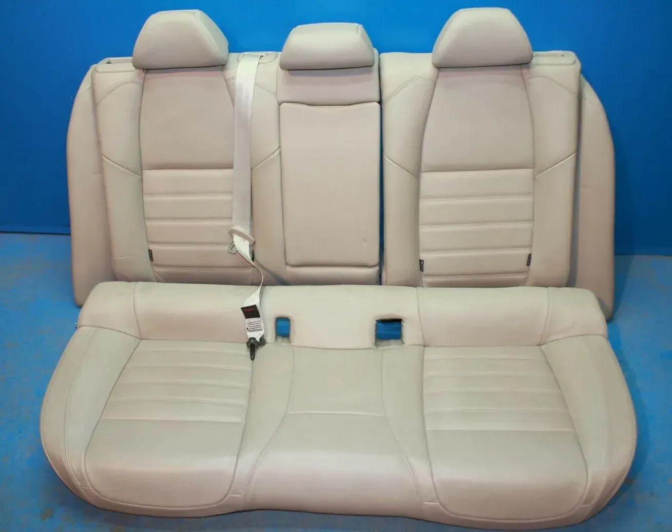 Rücksitzbank Leder Sitz hinten Rücksitz mit Armlehne Peugeot 508 SW I 8E Bj.13 - Bild 1