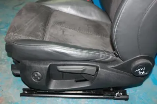 Sitz Leder S-Line Fahrersitz Sitzheizung vorne links Audi A6 4G Bj.14 - Bild 2
