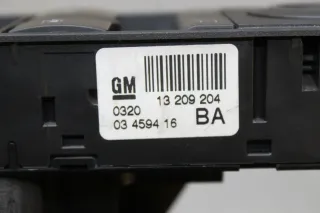 Schalter Fensterheber Spiegelverstellung vorne links 13209204 Opel Astra H Bj.05 - Bild 4