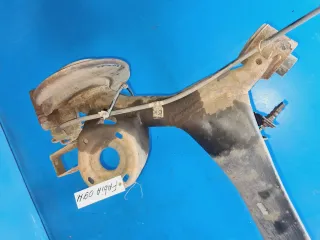 Hinterachse Achsträger Achse Bremssattel hinten Skoda Fabia 2 II 5J Combi Bj.09 - Bild 4