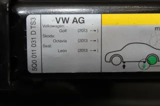Wagenheber Abschleppöse Öse 5Q0011031D, 8K0805615 Skoda Octavia III 5E Bj.15 - Bild 4
