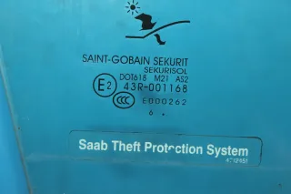 Türscheibe Seitenscheibe Scheibe vorne rechts Saab 9-3 YS3F Cabrio Bj.07 - Bild 2