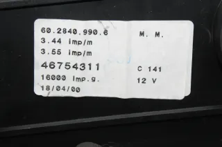 Tacho Kombiinstrument 46754311 Lancia Lybra SW 839 Bj.00 - Bild 4