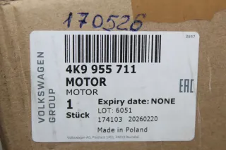Heckwischermotor Wischermotor hinten 4K9955711 Skoda Audi Q8 4M A6 4A - Bild 5