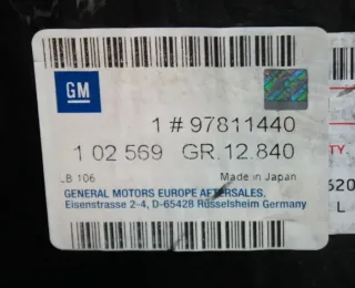 Original Opel GM A-Säule Außen Links Monterey - 97811440 - Bild 2