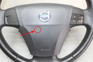 Leder Lenkrad mit Modul 55150060, 55150000 Volvo V50 Bj.06 - Bild 2