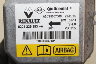 Airbagsteuergerät Steuergerät 8201229153A Renault Kangoo II 2 KW_ Bj.18 - Bild 2