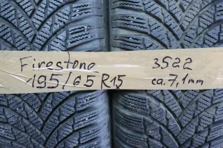 2x Ganzjahresreifen Reifen Firestone Winterhawk 4 195/65 R15 91T DOT 3522 7,1 mm - Bild 10