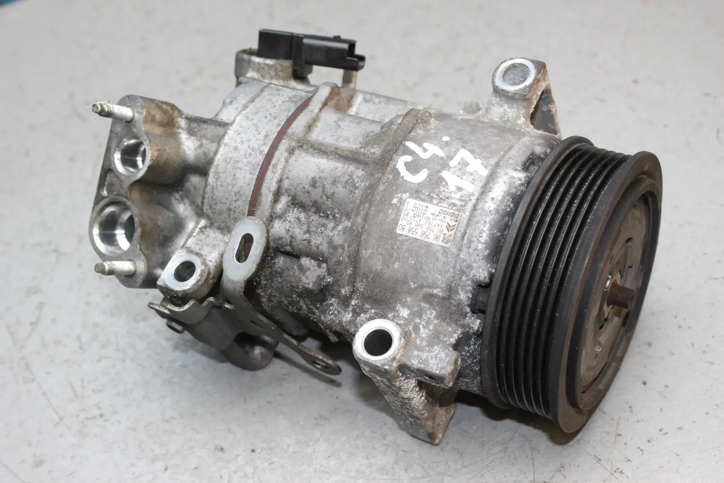 Klimakompressor Kompressor 9675655880 Citroen C4 Picasso II 1.6 BlueHDi Bj.17 - Bild 1