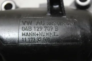 Ansaugkrümmer Saugrohr Drallklappen 04B129709B Seat Ibiza IV 6P8 1.4 TDi Bj.16 - Bild 2