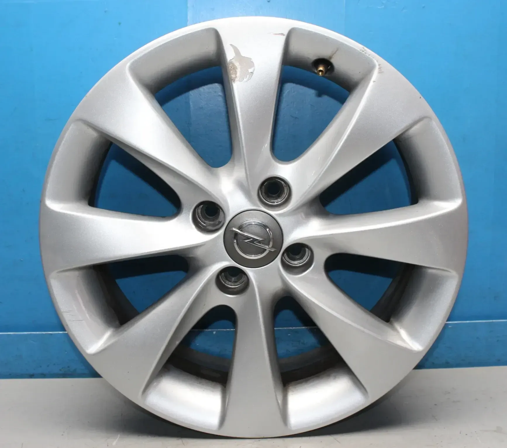 1x Alufelge 13374019 Felge 6x16 ET40 LK 4x100 (3) Opel Corsa D - Bild 1