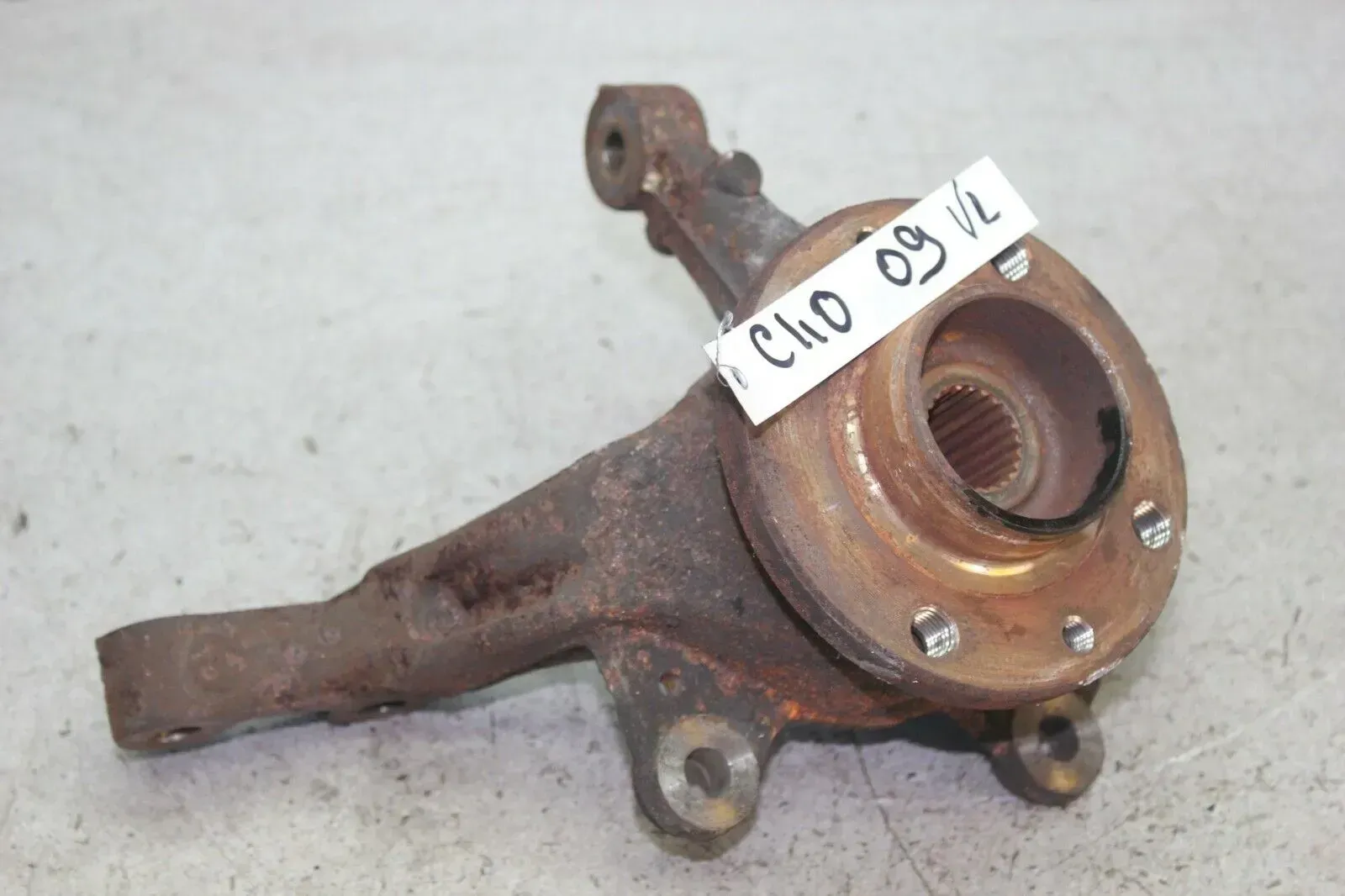 Renault Clio III Bj.09 Achsschenkel Radnabe ABS Sensor vorne links - Bild 1