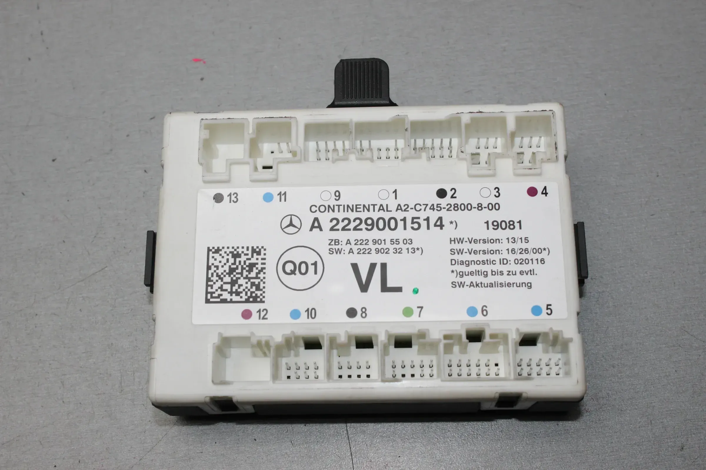 Türsteuergerät Steuergerät vorne links A2229001514 Mercedes Benz GLC X253 Bj.19 - Bild 1