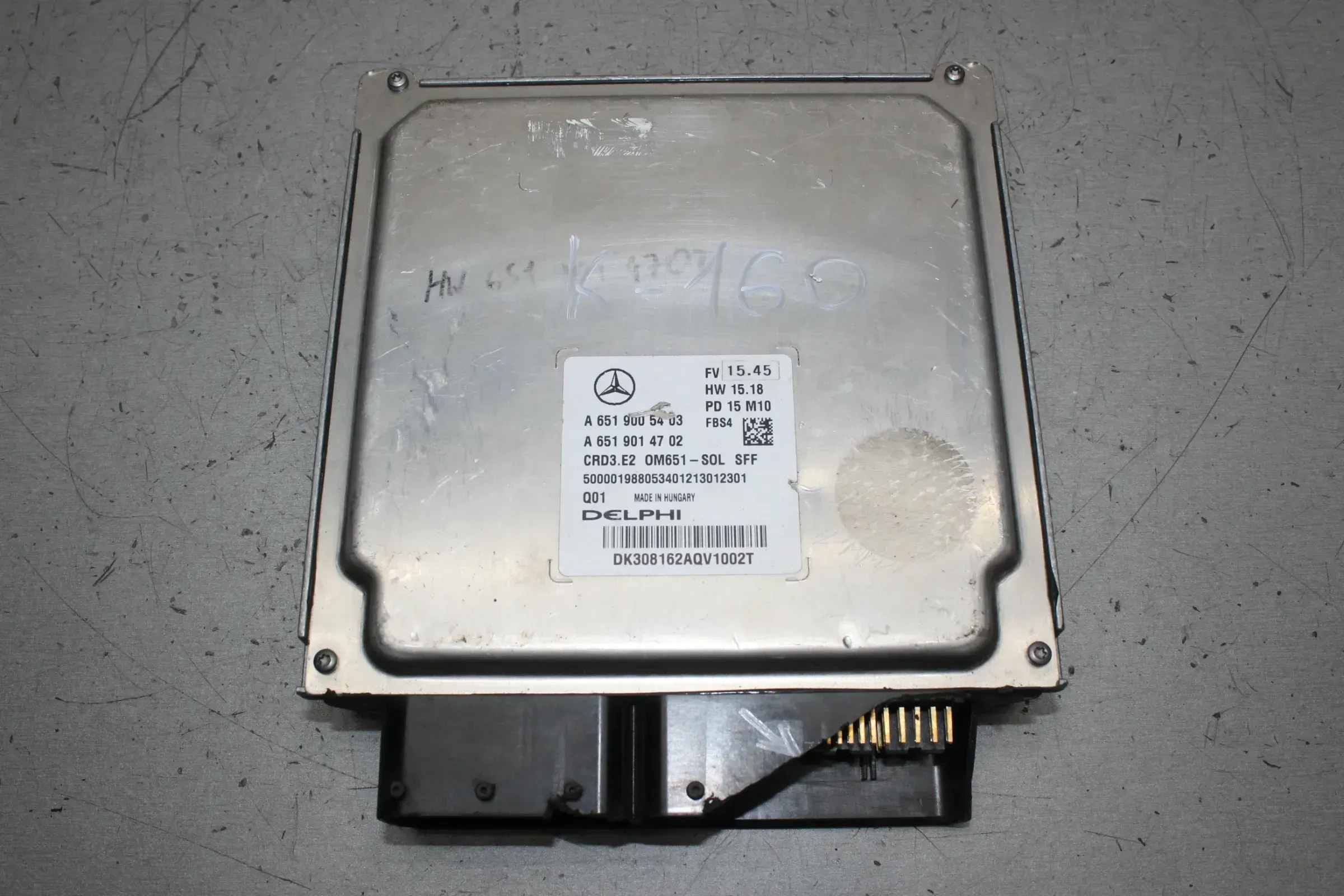 Motorsteuergerät A6519005403, A6519014702, CRD3.E2 Mercedes Benz OM 651 - Bild 1