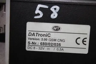 Steuergerät AFT DATronic Version: 2.00 GSM CNG DC 8-32V 0,5A - Bild 2