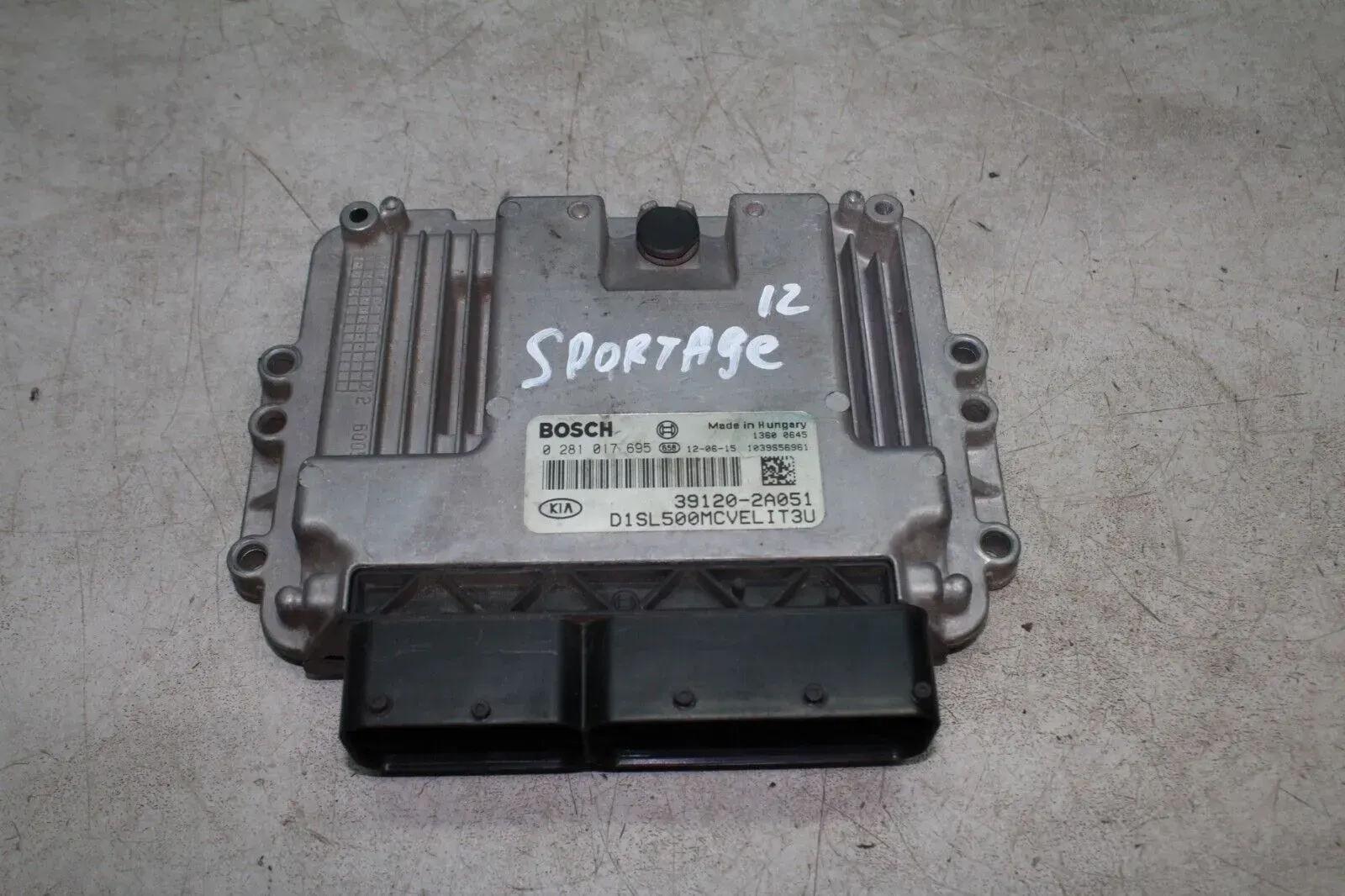 Motorsteuergerät Steuergerät 39120-2A051 KIA Sportage III SL 1.7 CRDi Bj.12 - Bild 1