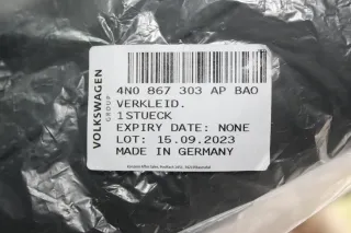Neu Original Audi A4 4N Türverkleidung hinten links Leder 4N0867303AP BAO - Bild 9