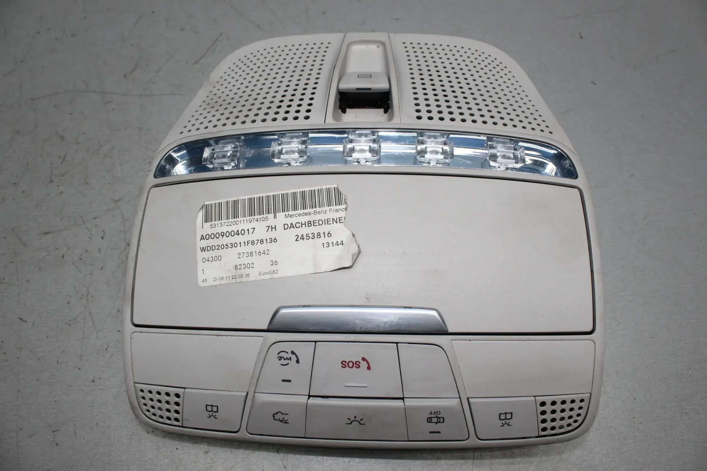 Mercedes Benz W205 W253 Innenleuchte Beleuchtung Leseleuchte vorne A0009004017 - Bild 1