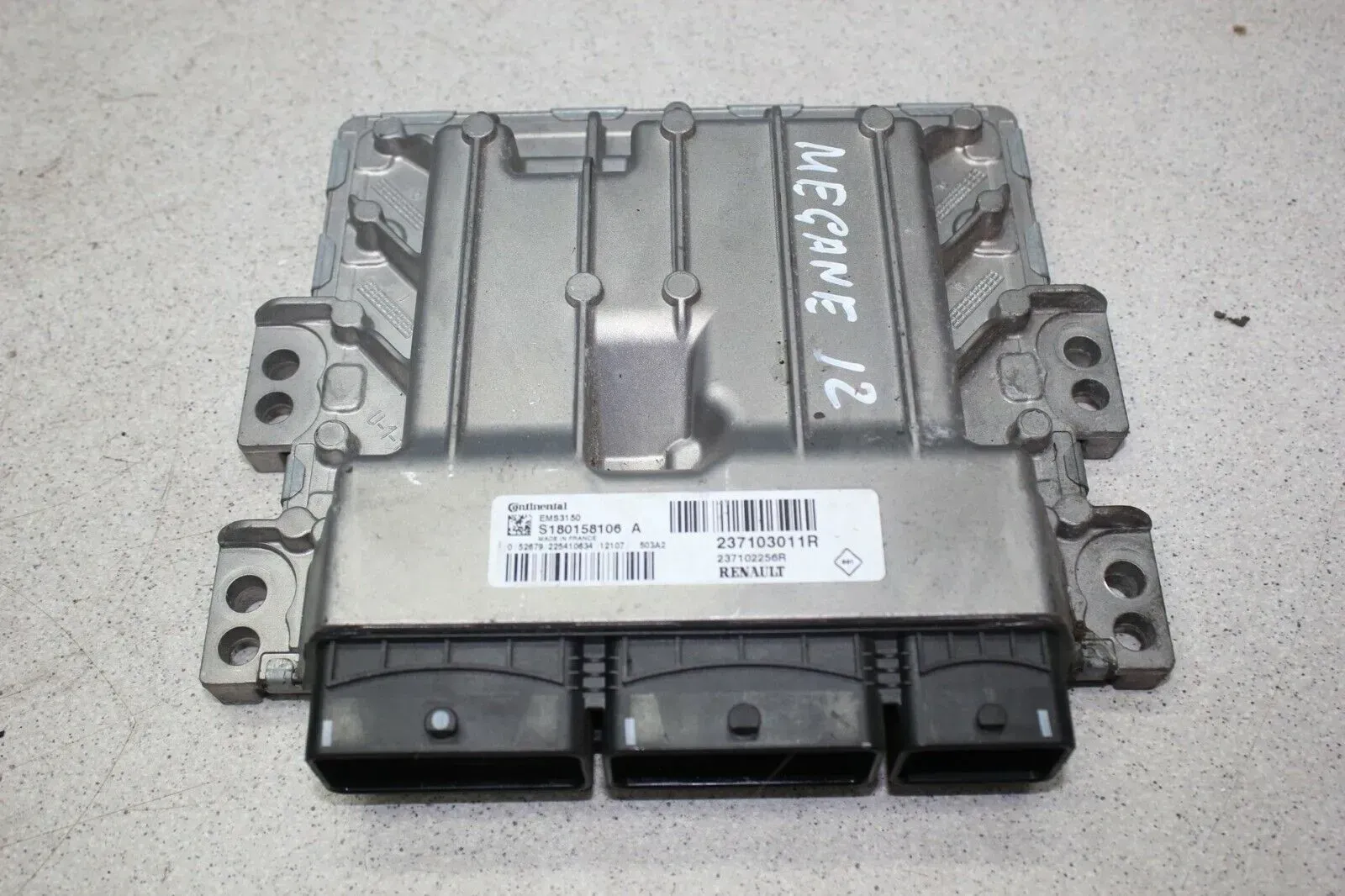 Renault Megane 3 III Bj.12 1.2 TCe Motorsteuergerät 237103011R 237102256R - Bild 1