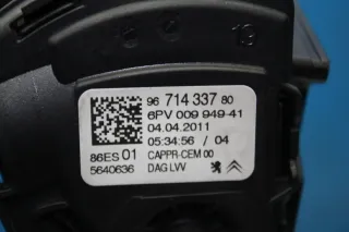 Gaspedal Gas Pedal Gaswertgeber 9671433780 Peugeot 207 WA 1.4 HDi Bj.11 - Bild 2