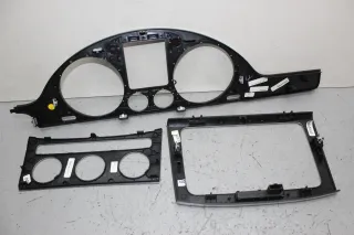 3x Blende Dekorleiste Rahmen Tachoblende ALU Dekor VW Passat 3C B6 Bj.06 - Bild 2