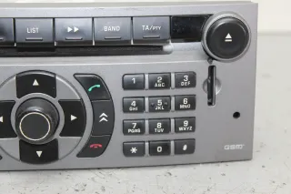 Autoradio Navi Radio CD Navigation MP3 GSM Tel 96645761YW Citroen C5 RC Bj.07 - Bild 3