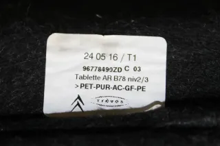 Hutablage Kofferraumabdeckung 96778490ZD Citroen C4 Picasso II Bj.17 - Bild 10
