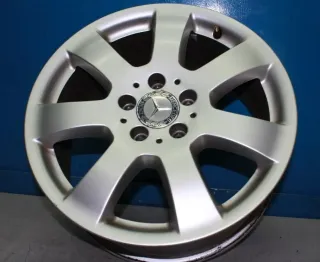Mercedes W164 ML 320 Alufelge 7,5J x 17 H2 ET56 LK 5x112 A2514011002 Felge (3 - Bild 1