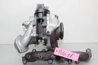 Turbolader Turbo Lader 03L23016H, BV39F-0098 VW Polo V 6R 1.6 TDI 77 kW Bj.11 - Bild 3