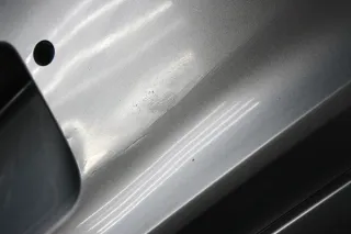 Stoßstange Stoßfänger hinten 6R6807421BK Grau, LD7R VW Polo V 6R Bj.11 - Bild 8