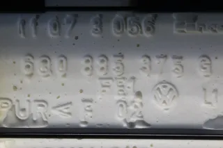 Rücksitz Rücksitzbank Sitz hinten VW Cross Polo IV 9N3 Bj.07 - Bild 7