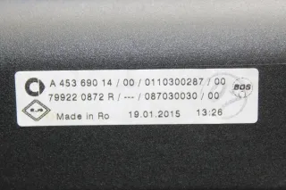 Gepäckraumabdeckung Kofferraumabdeckung Rollo A4536901400 Smart Fortwo Coupe - Bild 6