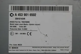 Smart ForTwo III 453 Bildschirm Media Radio GPS Navi Navigation A4539016502 - Bild 5