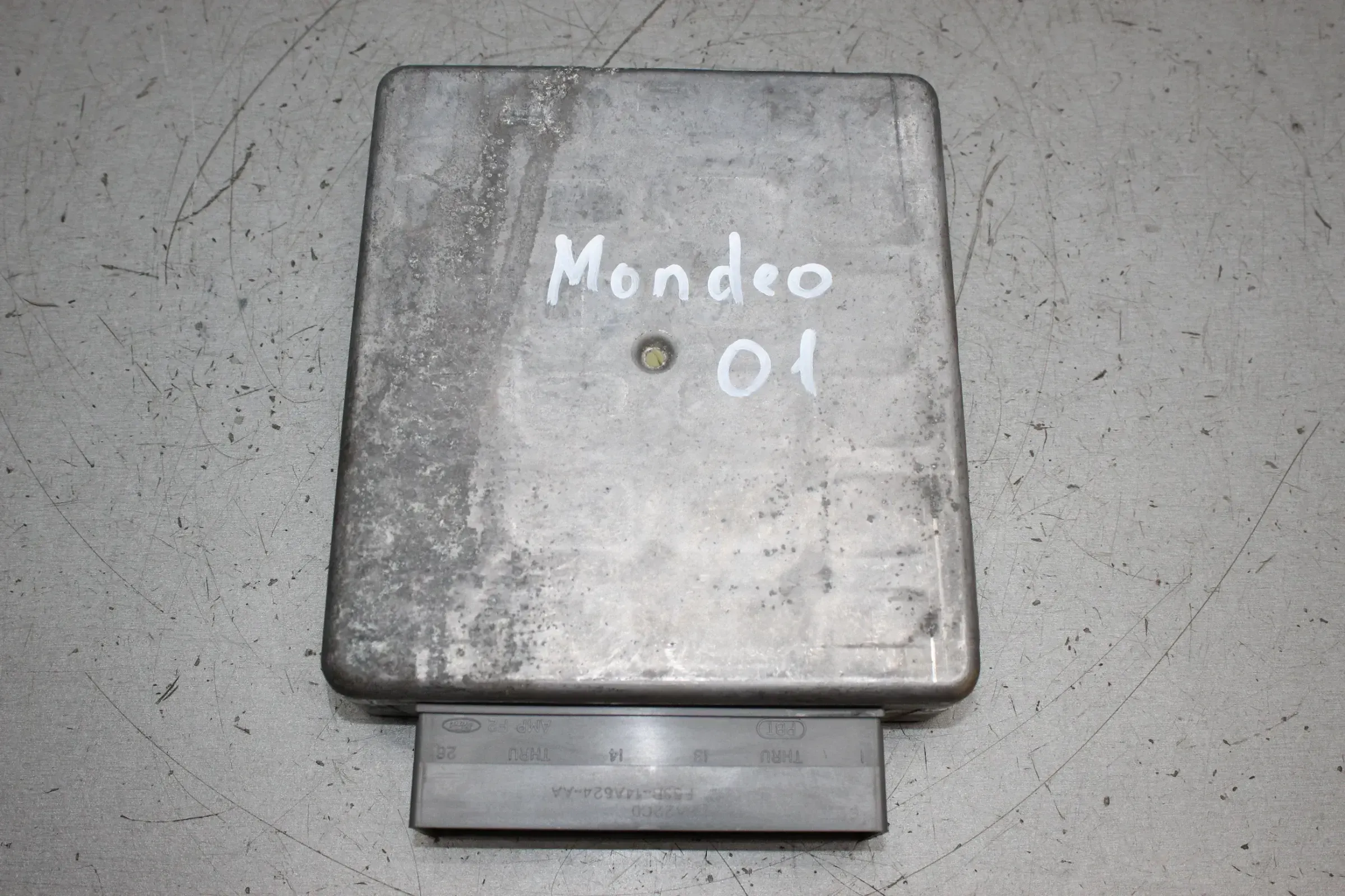Motorsteuergerät Steuergerät 1S7F-12A650-KD Ford Mondeo III BWY 1.8 92 kW Bj.01 - Bild 1