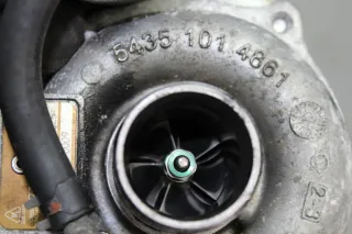 Peugeot 207 WC 1.4 HDi Turbolader Krümmer 54351014861 KA50130120 KP35-487599 - Bild 5