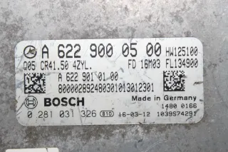 Motorsteuergerät A6229000500 Bosch 0281031326 Mercedes Vito W447 OM 622 - Bild 2