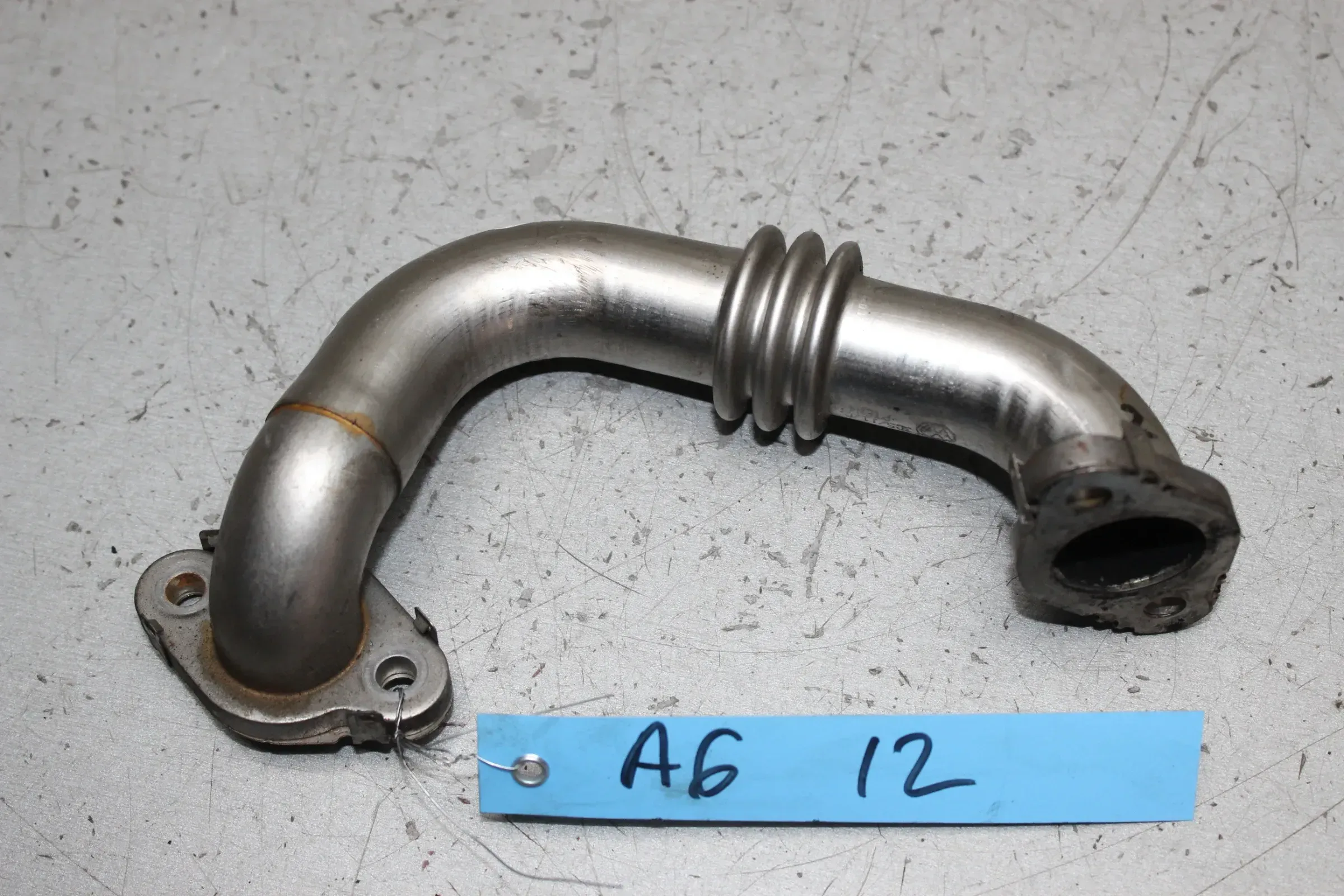 AGR Rohr Verbindungsrohr Rohrleitung 03L131521D Audi A6 4G 2.0 TDI Bj.12 - Bild 1