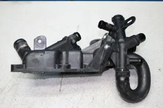 Thermostatgehäuse Kühlmittelflansch 110603082R Renault Captur I J5 0.9 TCe Bj.13 - Bild 1