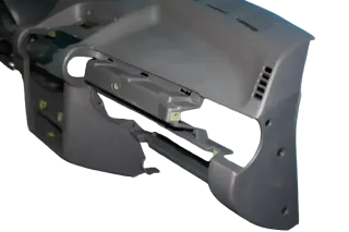 90487123 Original GM Armaturentafel Armaturenbrett Grau Opel Corsa B Tigra A - Bild 4